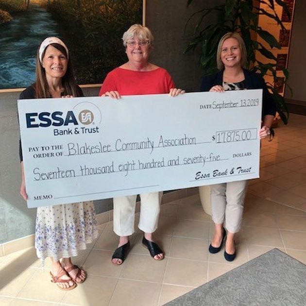 essa presenting check